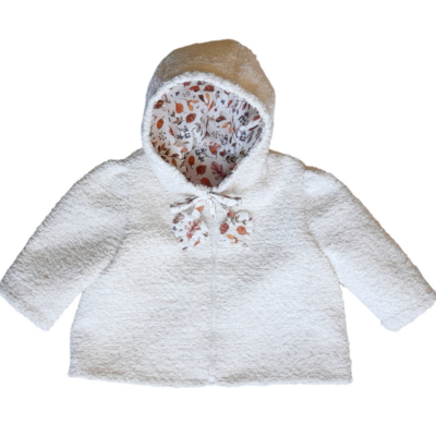 Veste mixte à capuchon pour bébé de 12 mois