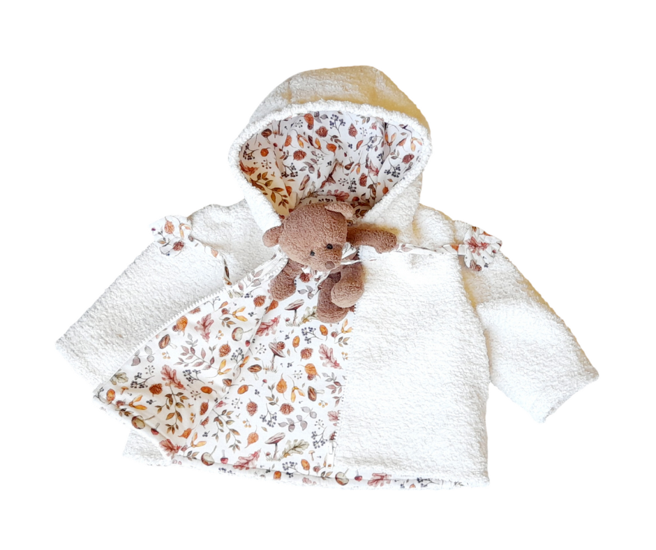 veste à capuchon bébé