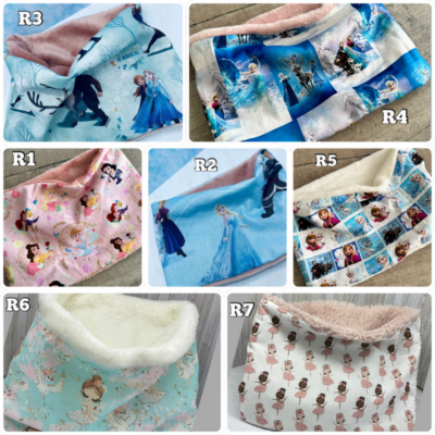 Cache cou snood enfant princesses Disney en polaire ou coton - Ateliersdisa