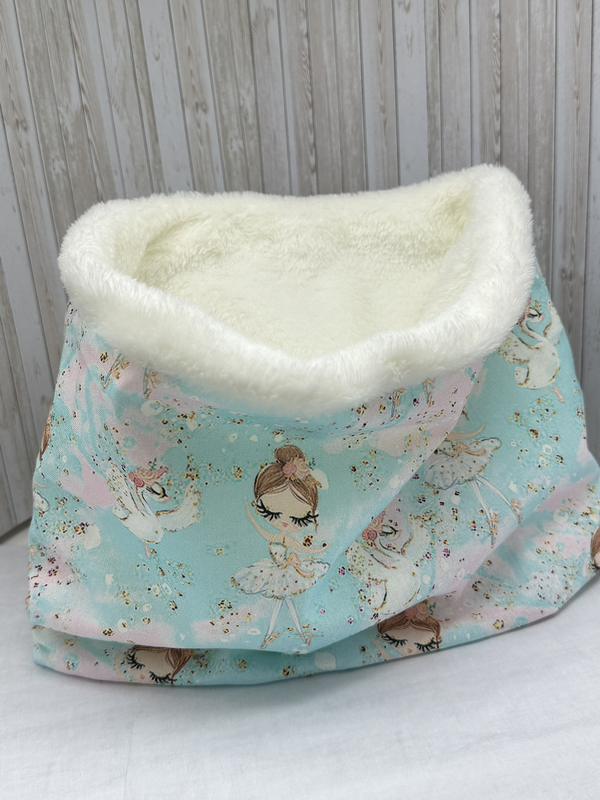 Cache cou snood enfant Reine des Neiges Disney en polaire ou coton - Ateliersdisa – Image 4