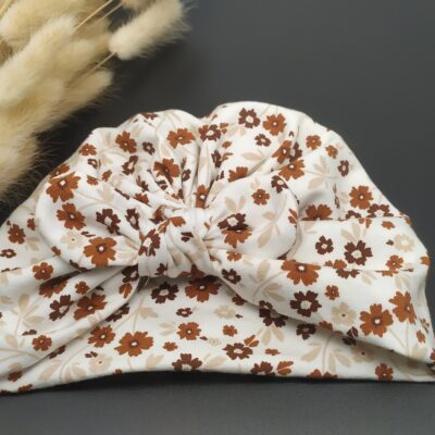Bonnet turban bébé