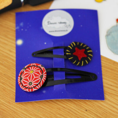 Lot de 2 accessoires cheveux