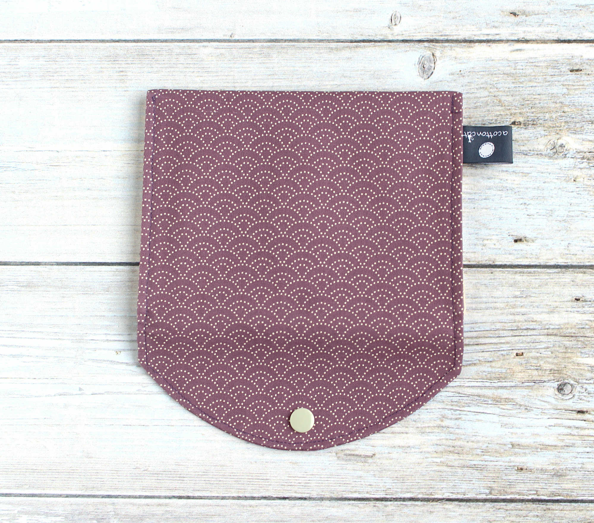 pochette japonaise fermeture pression