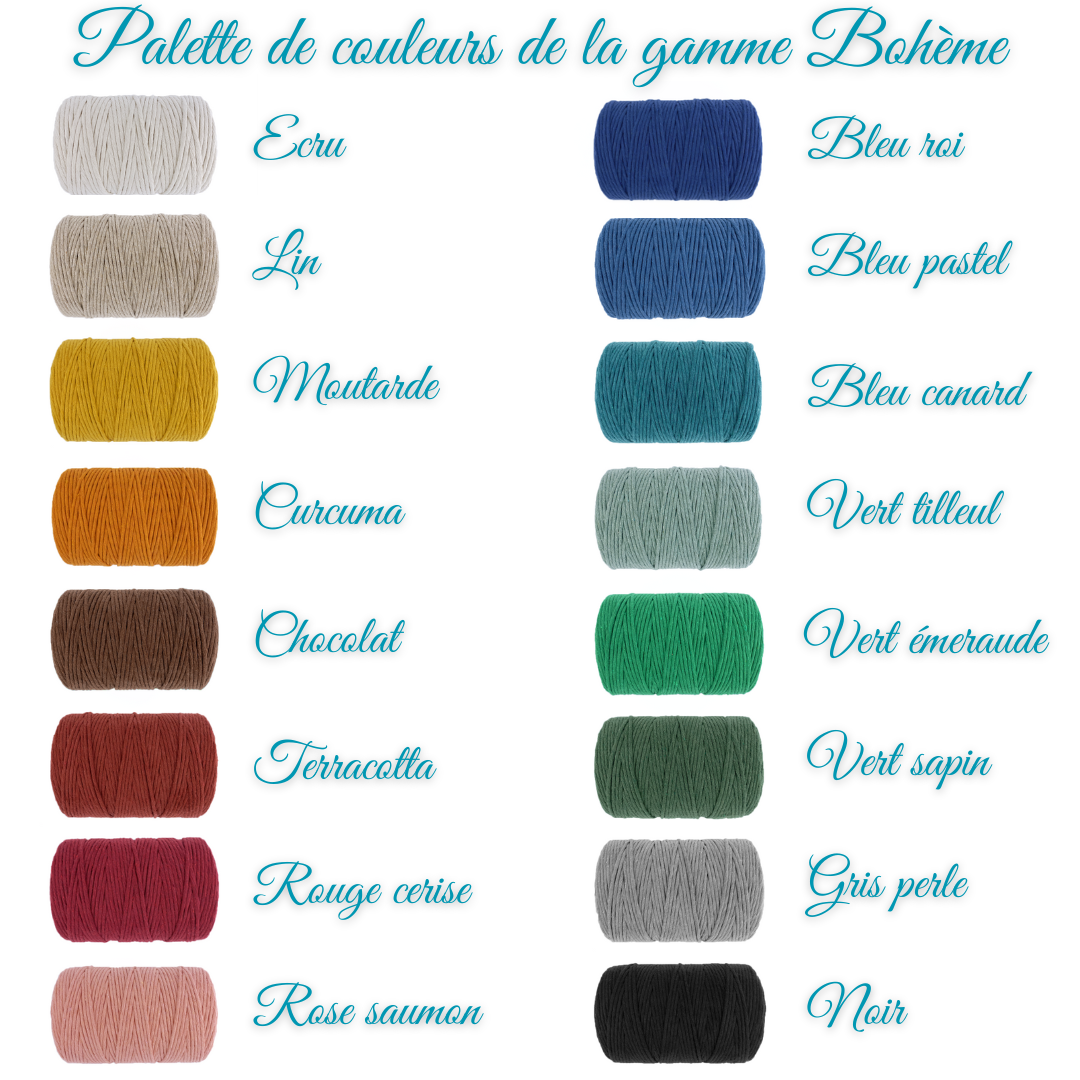 palette Couleurs bohème