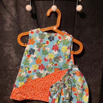 Robe réversible motif Ile 12 mois