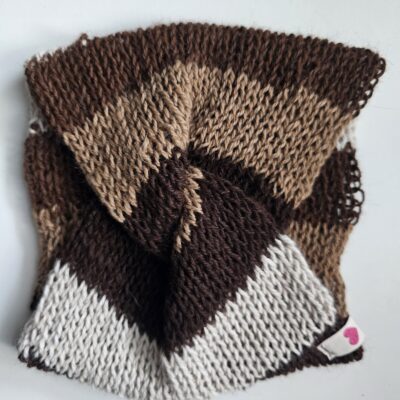Bandeau hiver rayé