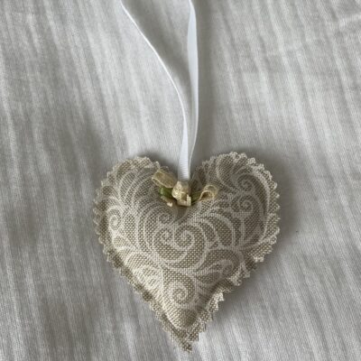 COEUR à suspendre Collection Shabby Chic