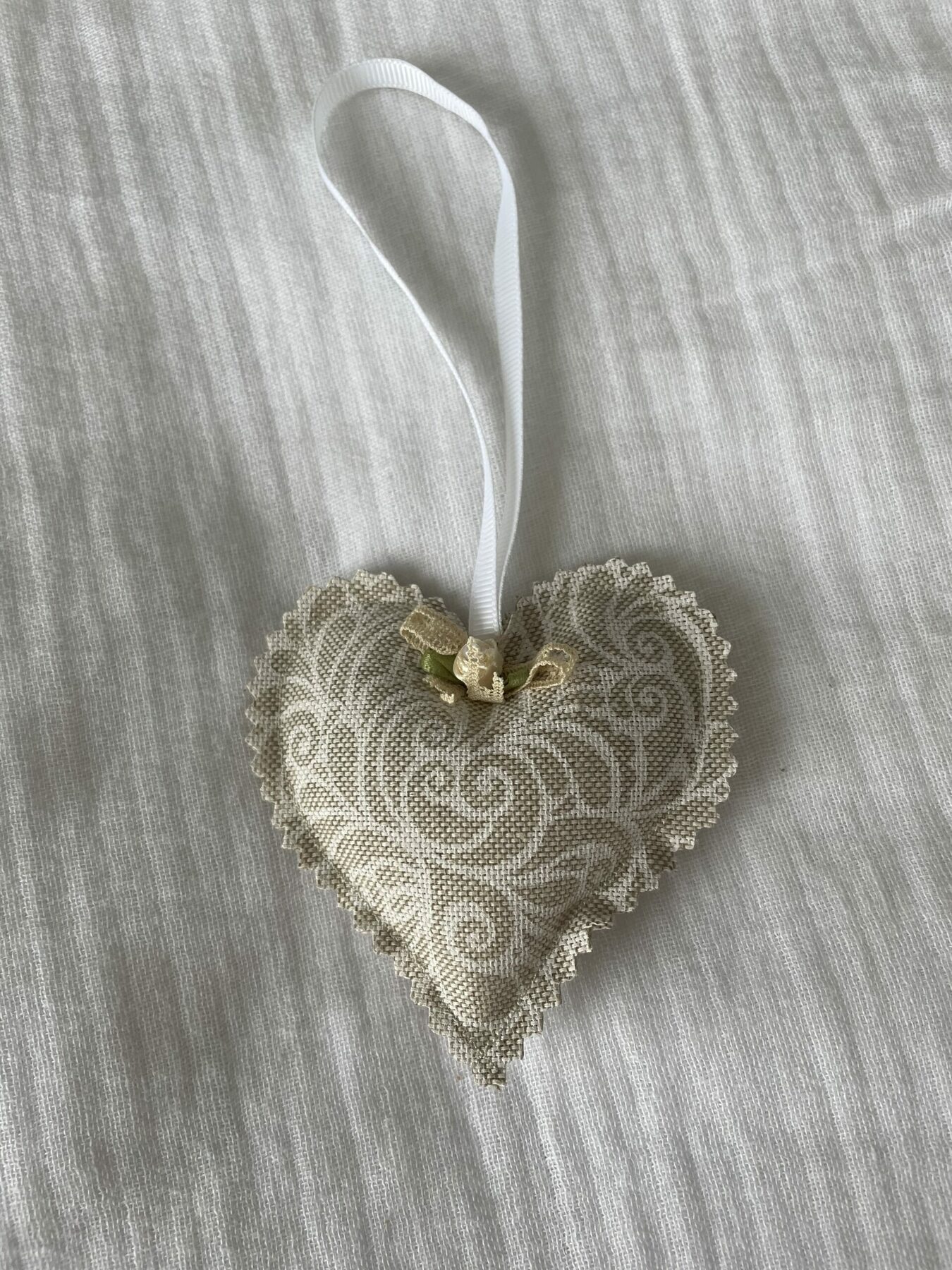 COEUR à suspendre Collection Shabby Chic