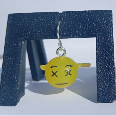 Boucles d'oreilles pendentifs émoji couteau