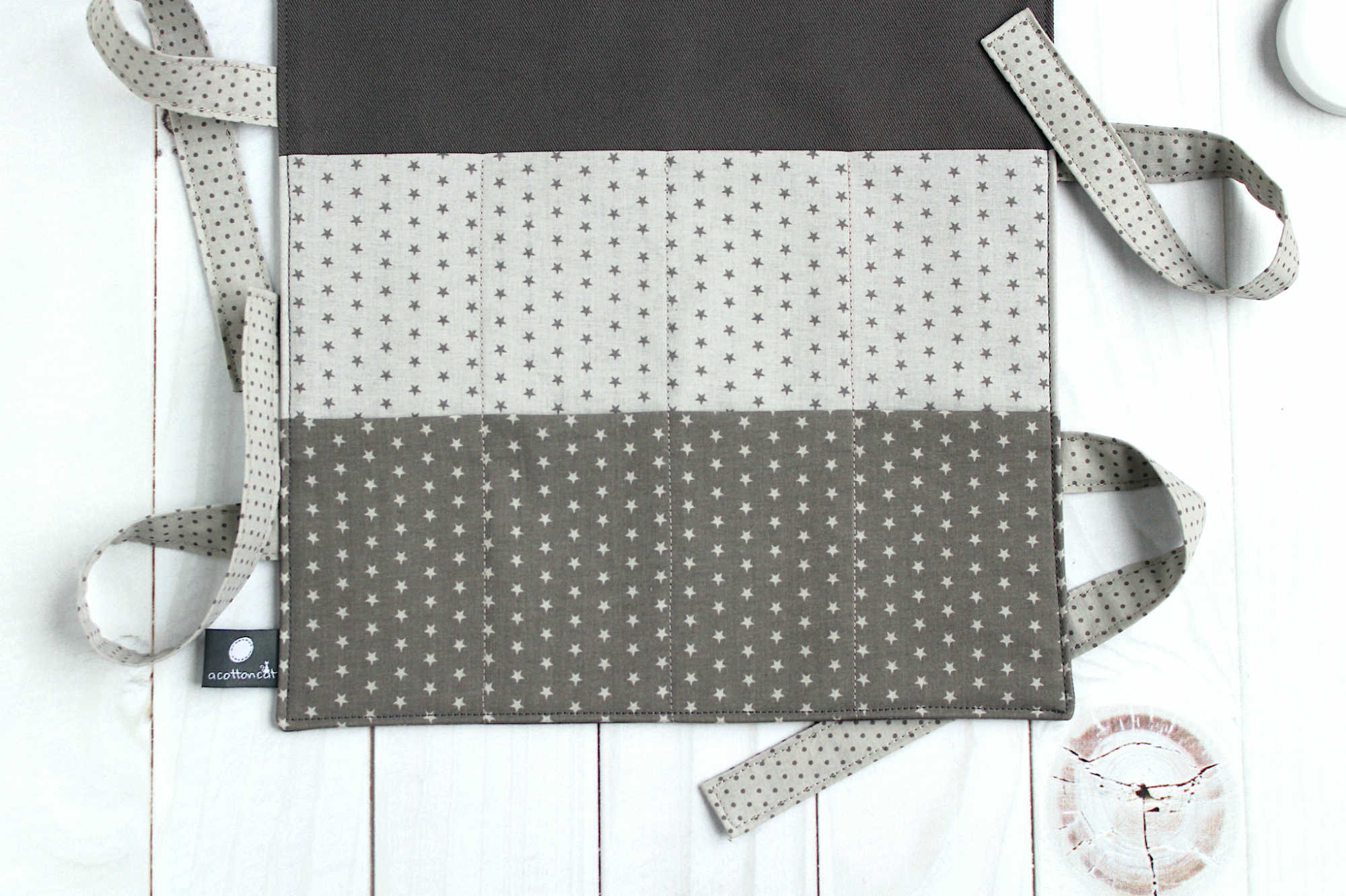 Étui aiguilles circulaires tricot, pochette range aiguilles tricot circulaires fixes, accessoire tricot – Image 5