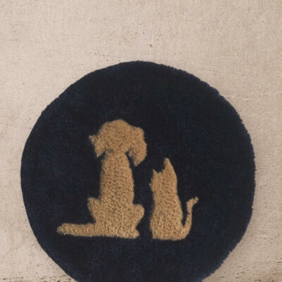 Tapis artisanal fabriqué en France