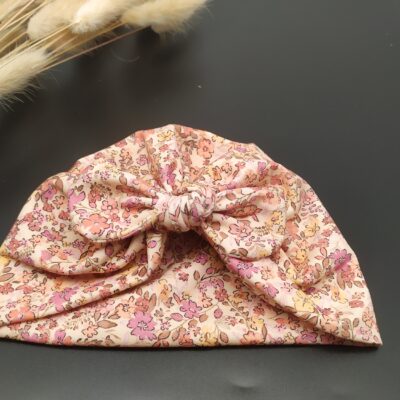 Bonnet turban bébé