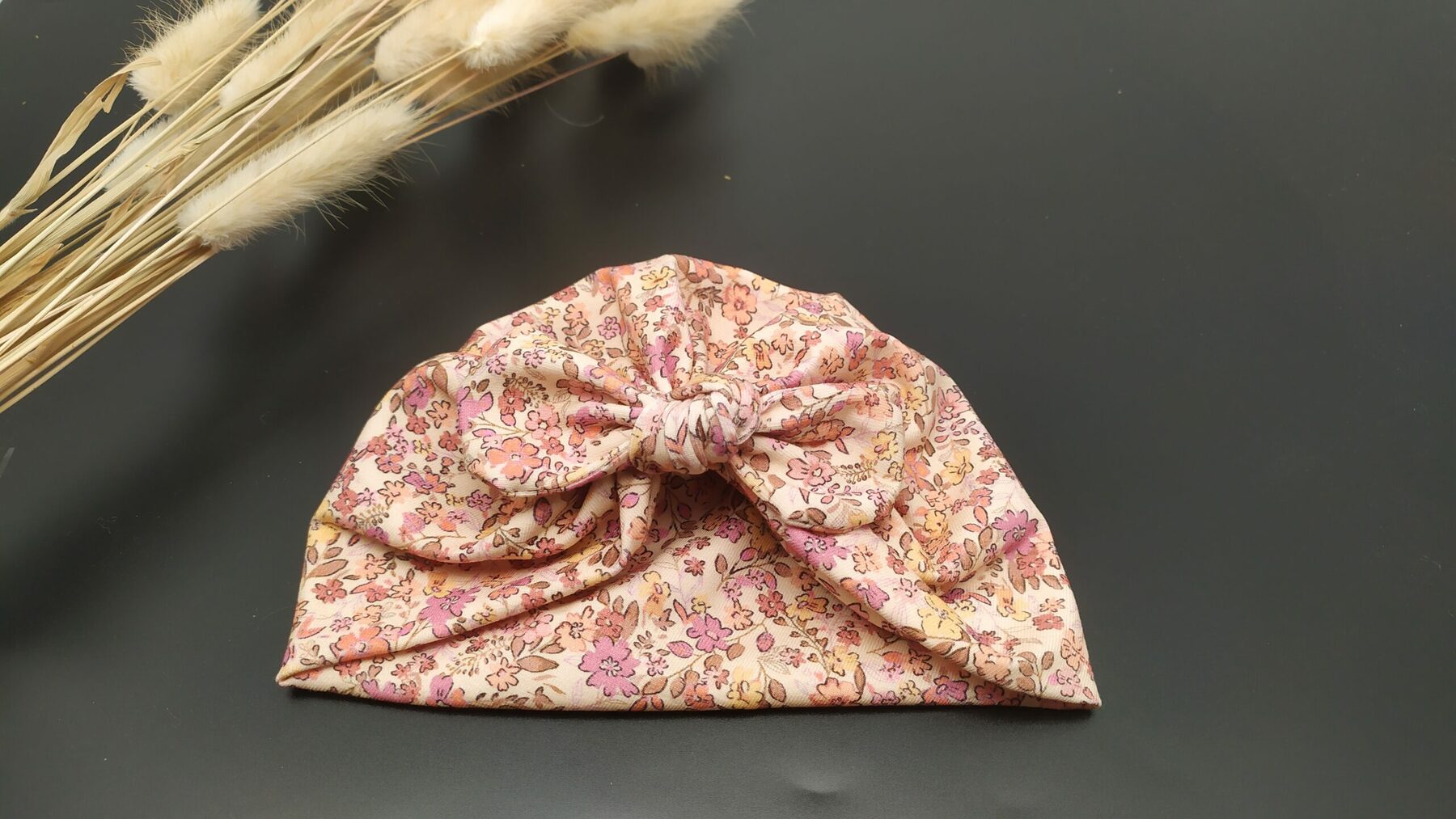 Bonnet turban bébé