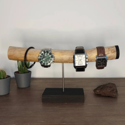 Support montres, porte montres, cadeau fête des pères