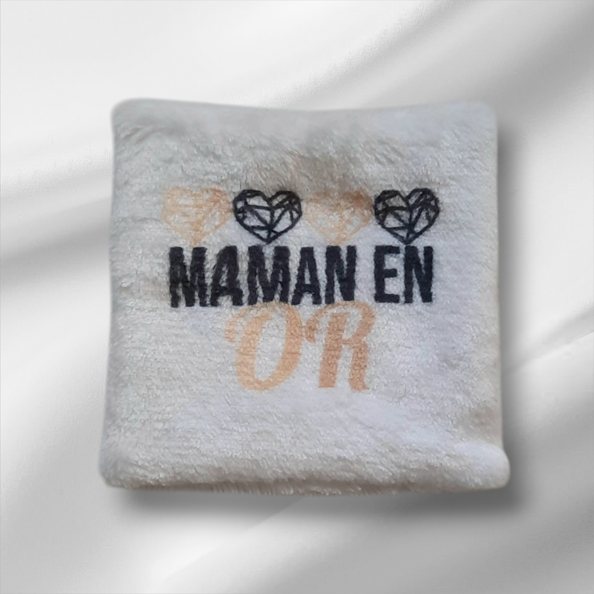 Lingettes Démaquillantes Réversibles – Un Cadeau Doux pour une Maman en Or – Image 2