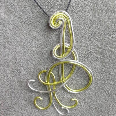 Collier Aline en aluminium