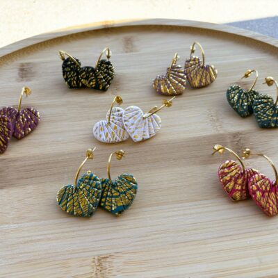 boucles oreille coeur