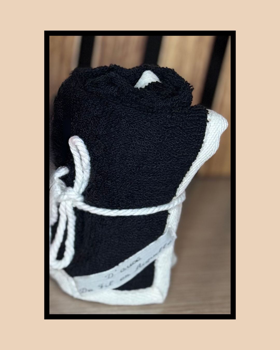 Serviette pour visage "un nuage de douceur" – Image 3