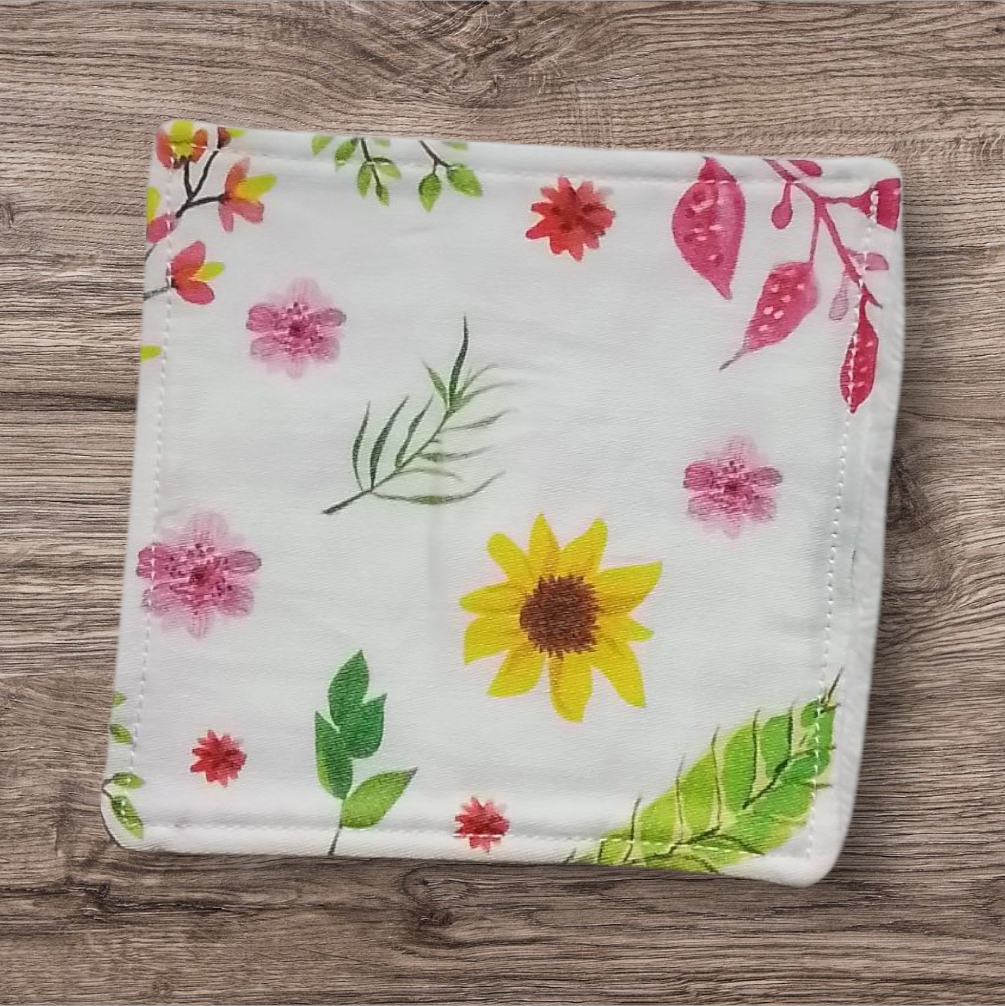 Lot 4 lingettes personnalisées en coton Oeko-Tex – Cadeau monitrice – Image 4