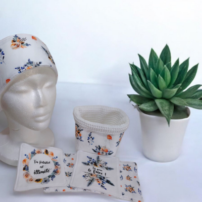 Set cocooning en coton & bambou – Avec messages positifs