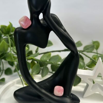 Boucles d’oreilles en pâte polymère « Les petits carrés » roses