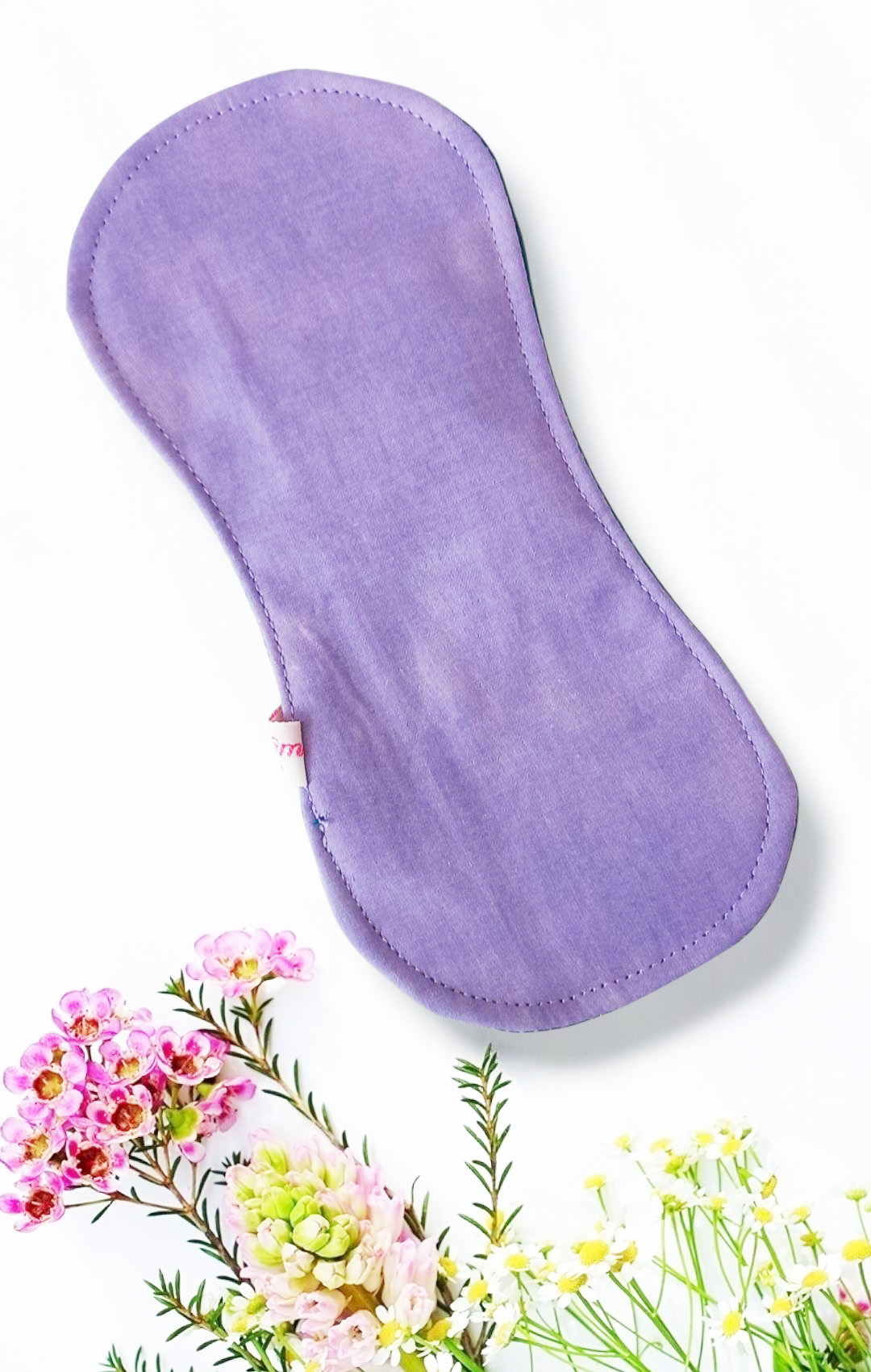 Pack 7 serviettes hygiéniques lavables sans ailettes DAISY (S/ Flux normaux jour et nuit) - serviettes menstruelles lavables - serviettes hygiéniques alternatives - Zéro déchet - shl - serviettes périodiques