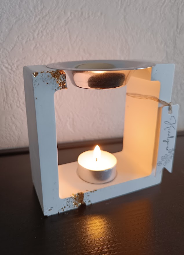 Brule parfum blanc et or – Image 2