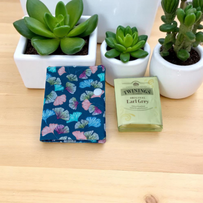 Portefeuille, porte sachets de thé, tisane, accessoire de sac à main modèle au choix