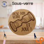 Pose ton verre et joue ! (Sablier) 0,00&nbsp;&euro;