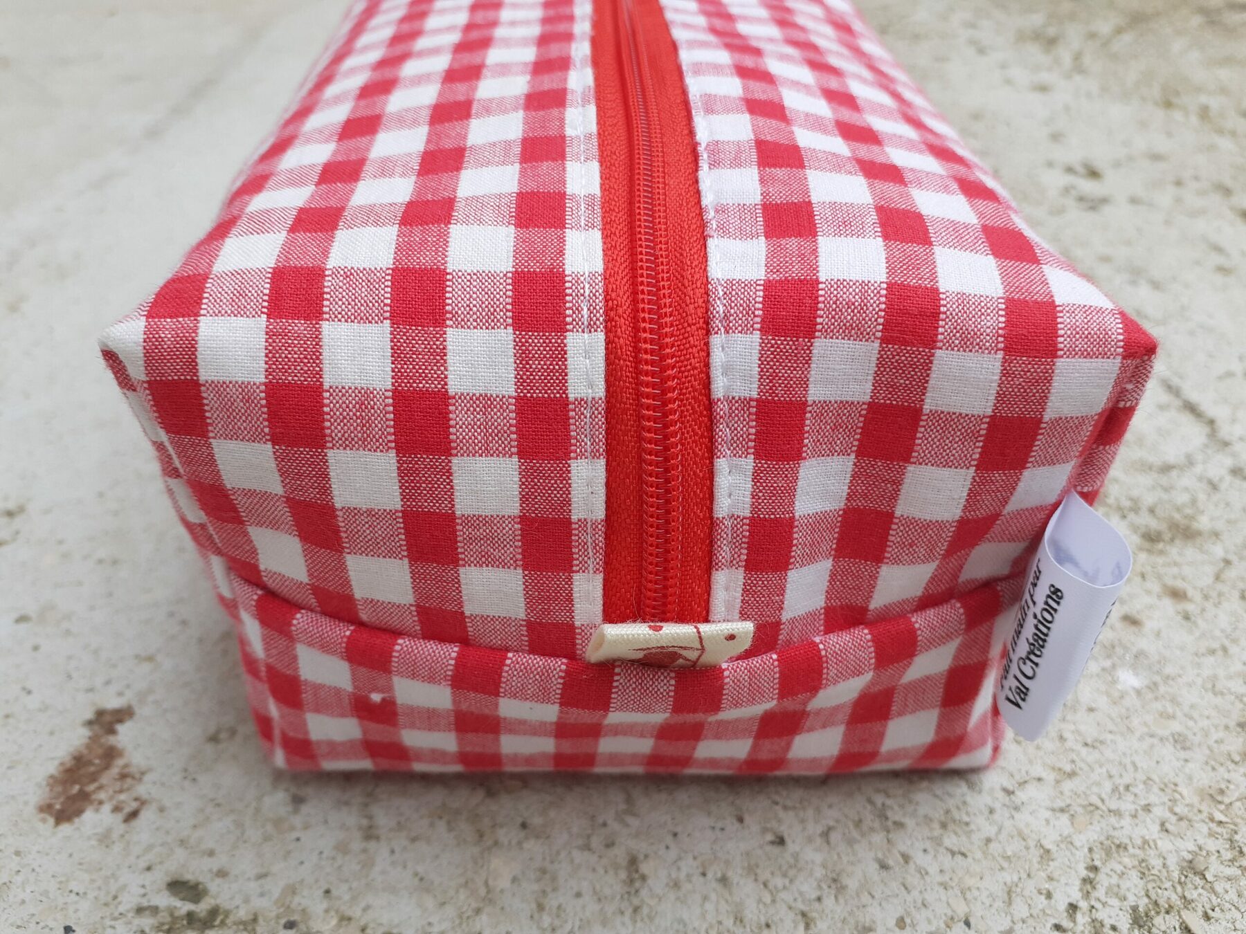Trousse de toilette vichy