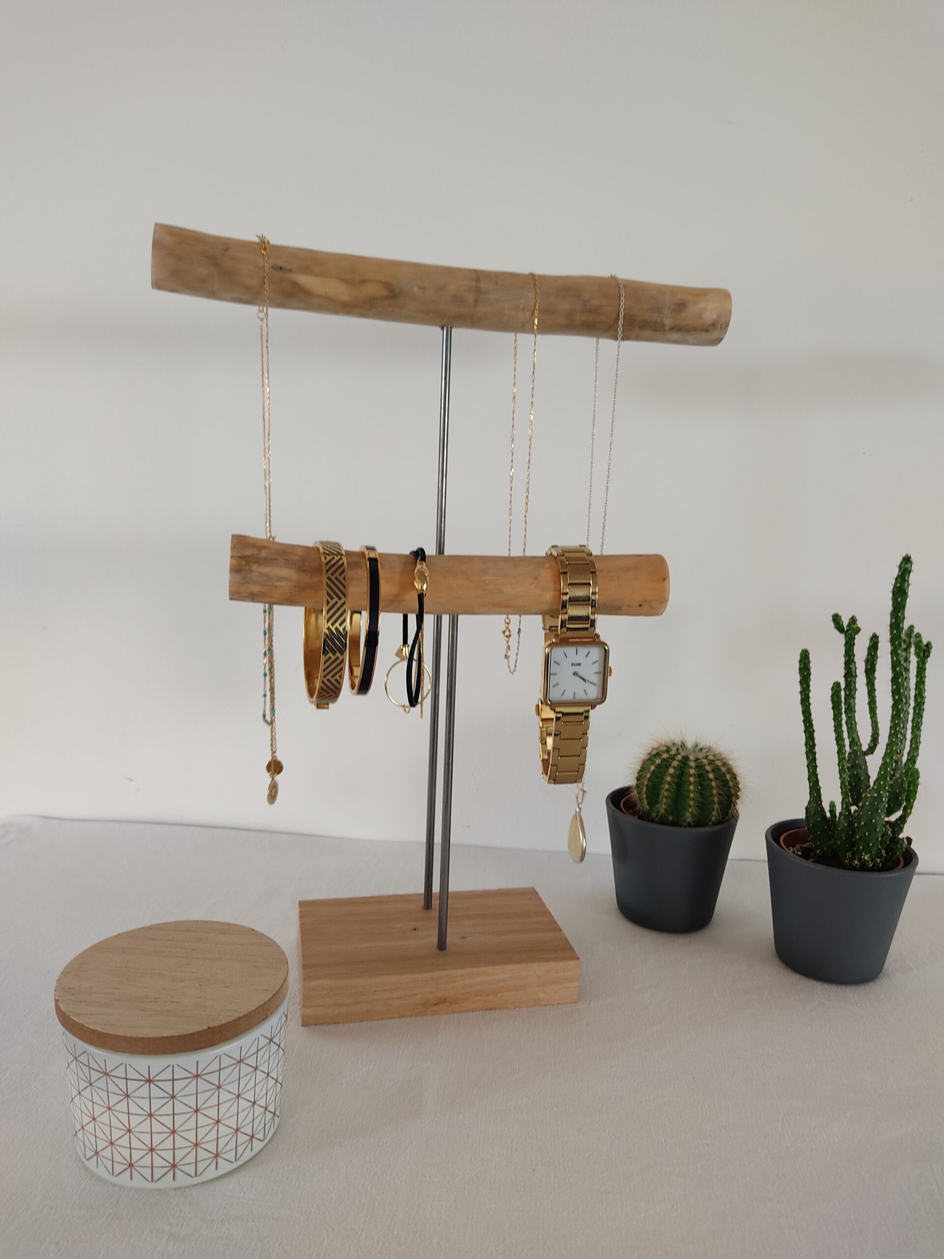 Porte bijoux en bois, cadeau fête des mères – Image 9