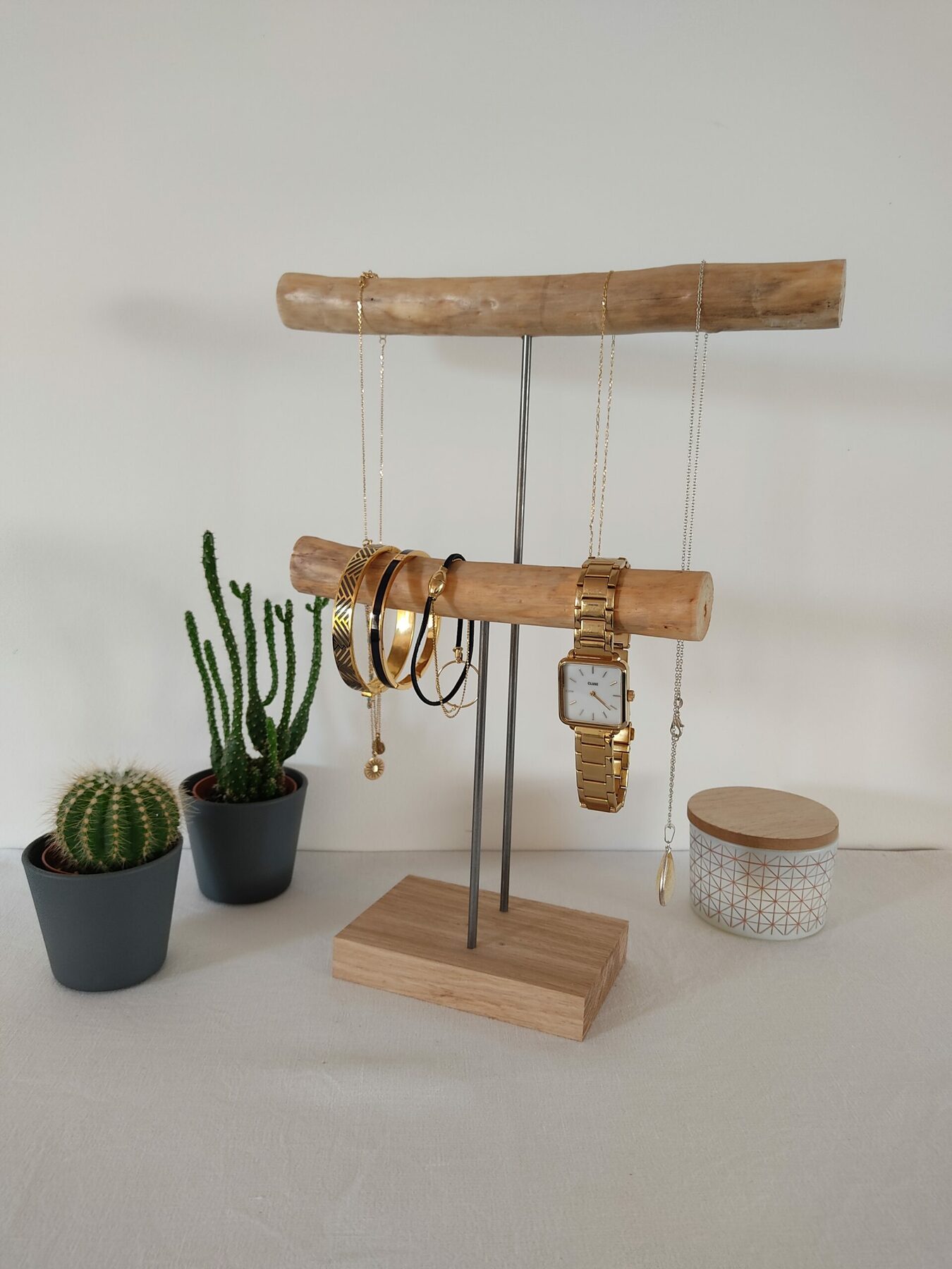 Porte bijoux en bois, cadeau fête des mères – Image 11