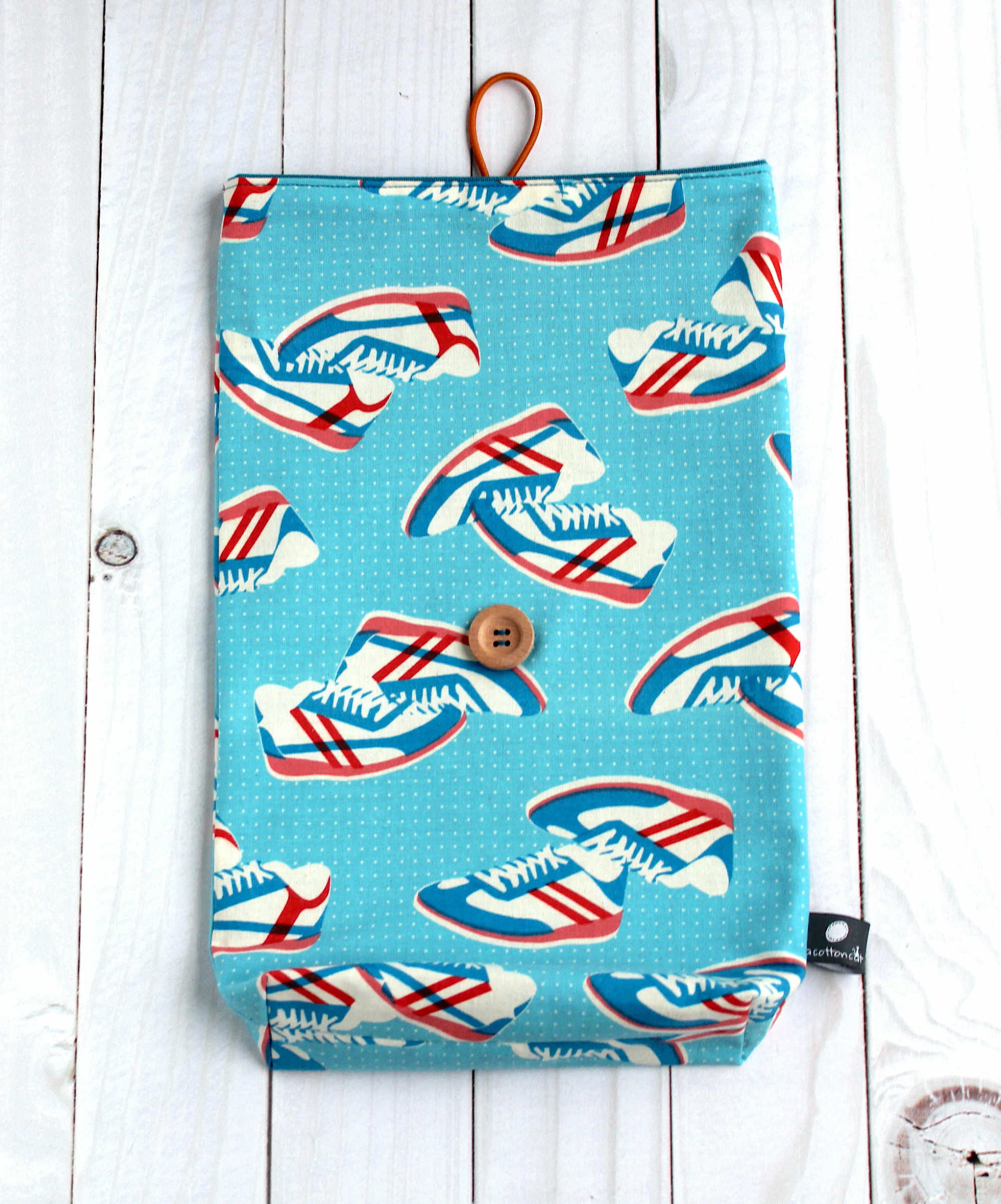 pochette porte livre tissu homme