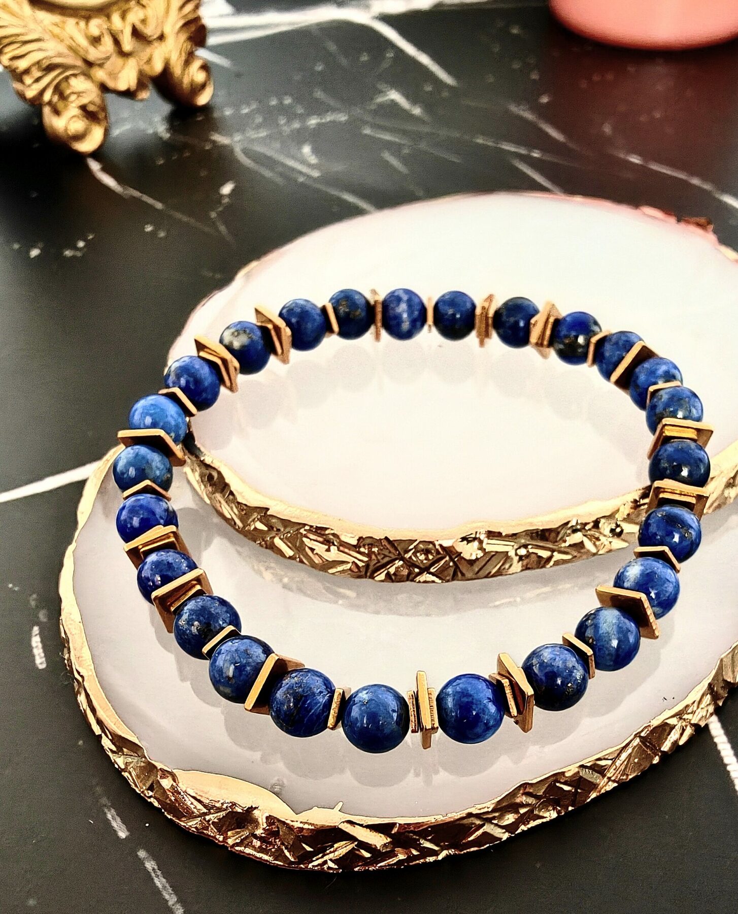 Bracelet Reale - lapis lazuli 6mm