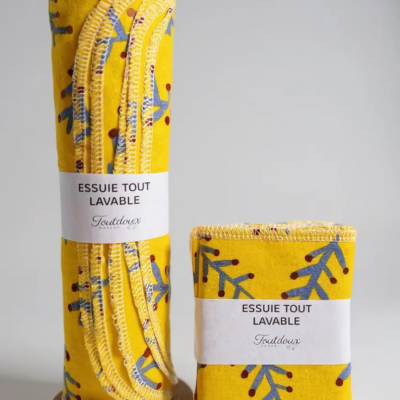 Essuie tout lavable