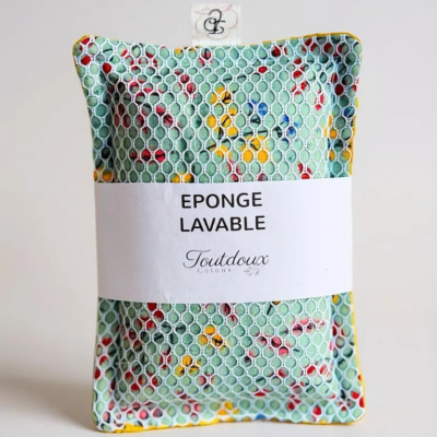 Éponge lavables et réutilisable