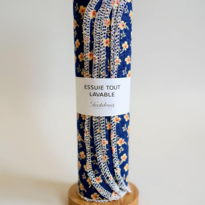 Essuie tout lavable en flanelle