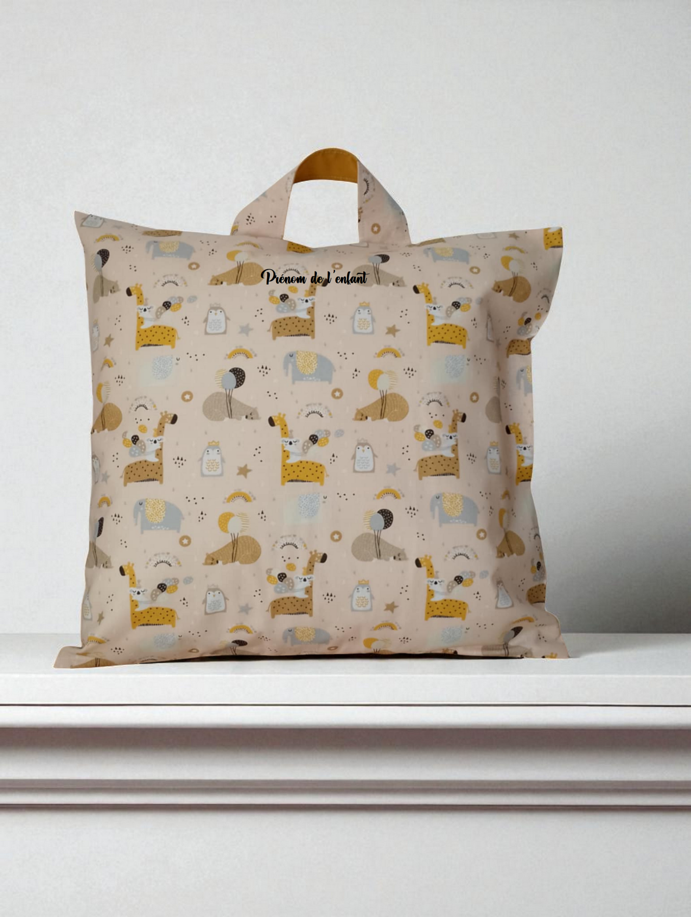 Housse, taie de coussin, sieste école, rentrée scolaire, modèle au choix – Image 5