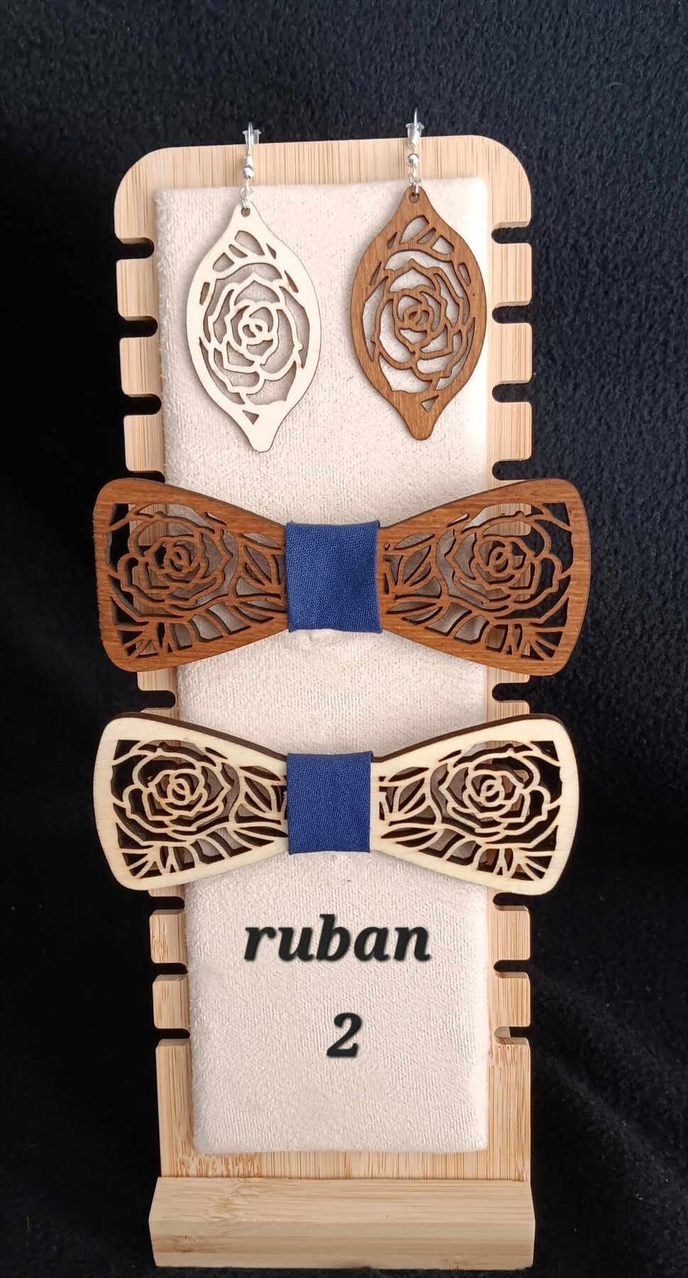 nœud papillon en bois 5 – Image 14