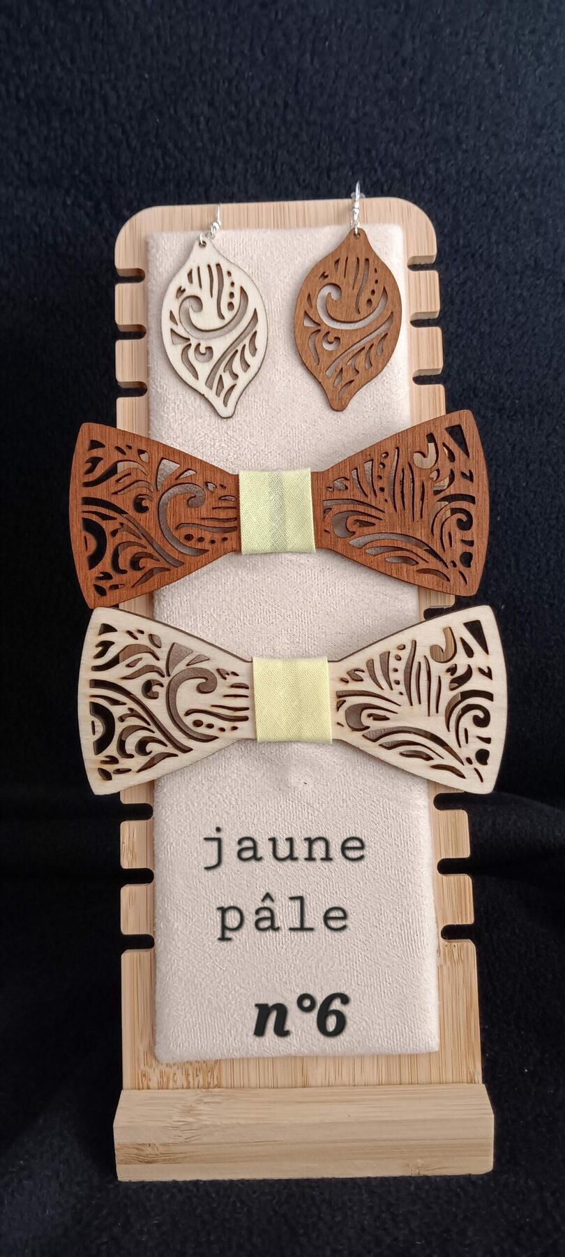 nœud papillon en bois 2 – Image 5