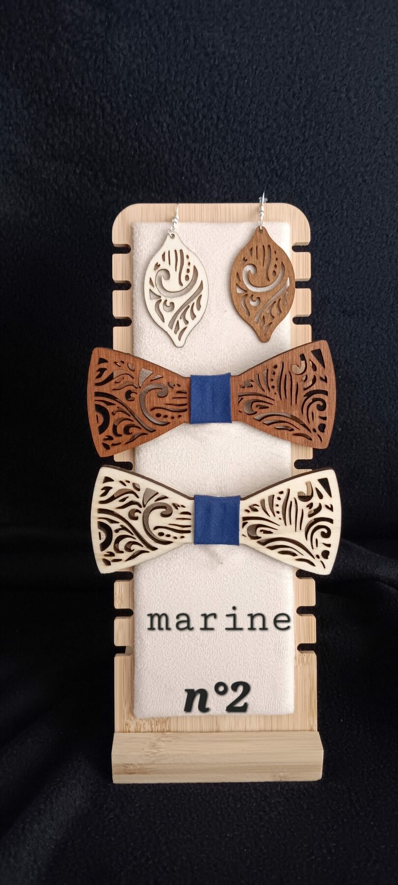 nœud papillon en bois 2 – Image 2