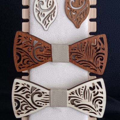 nœud papillon en bois 2