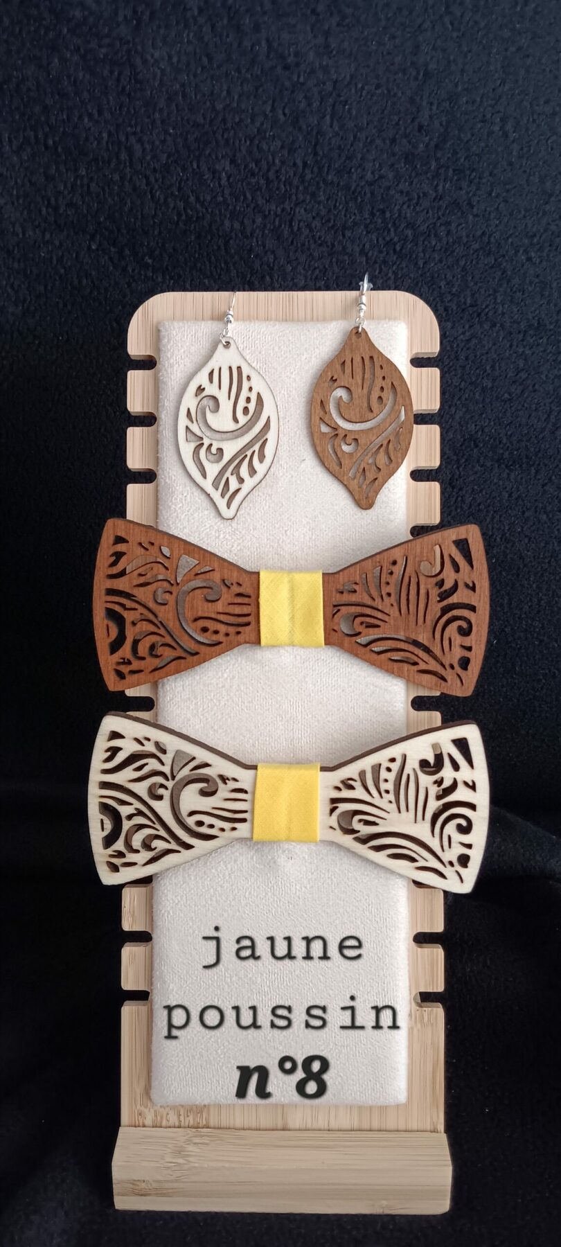 nœud papillon en bois 2 – Image 7