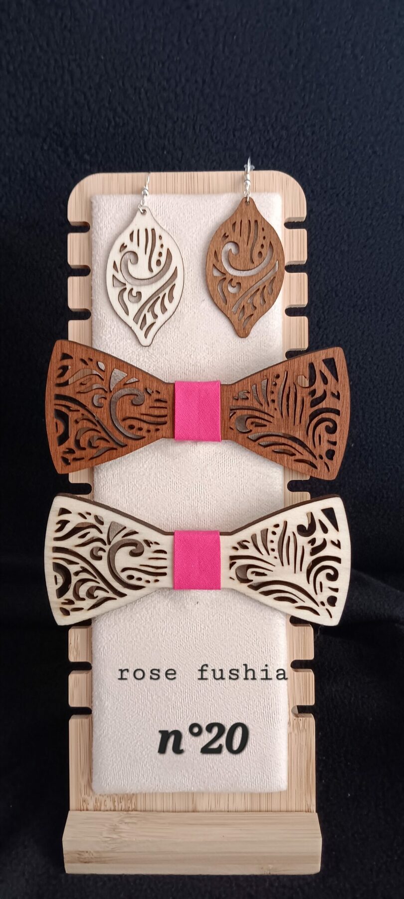 nœud papillon en bois 2 – Image 15