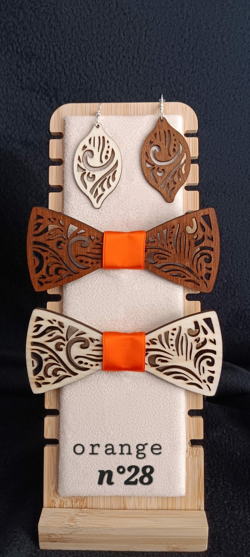 nœud papillon en bois 2 – Image 23