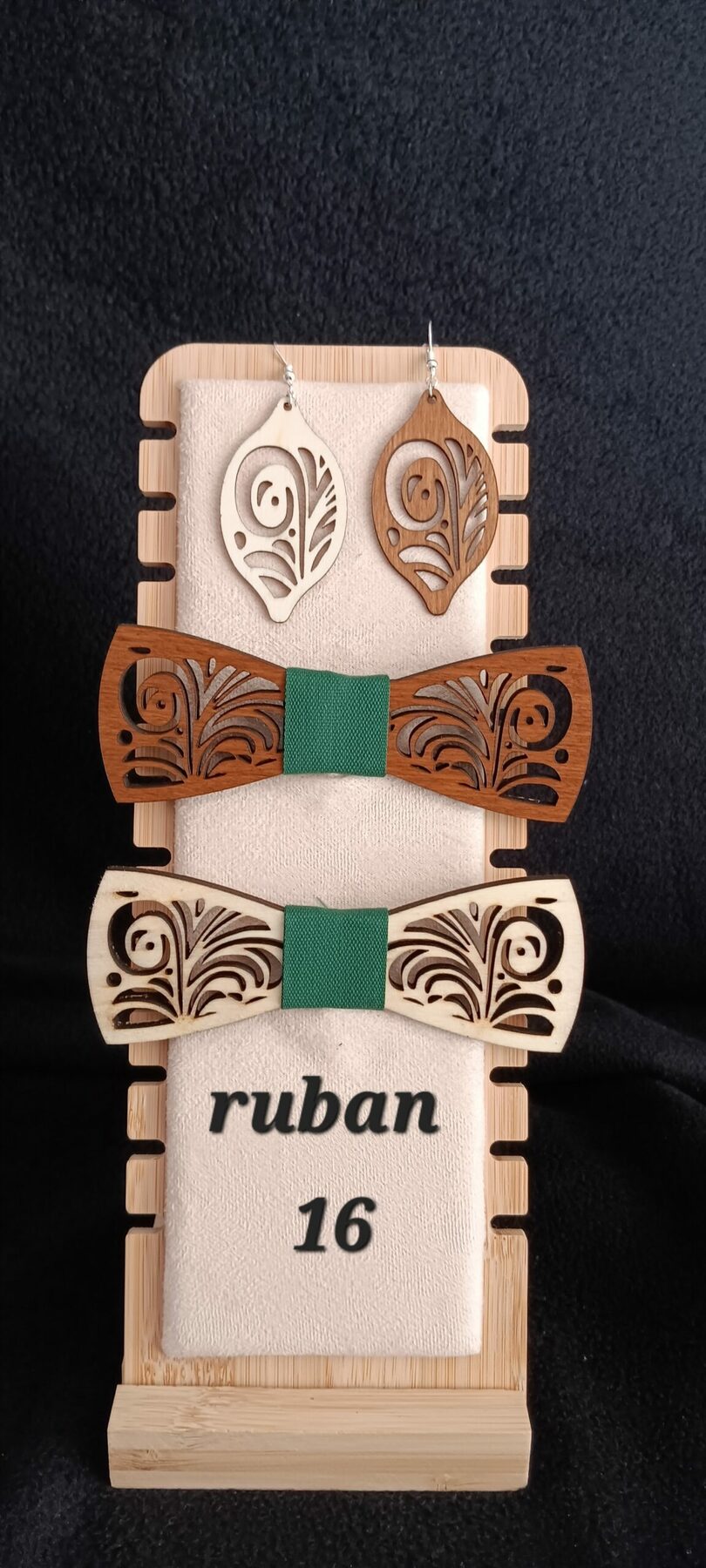 nœud papillon en bois 6 – Image 23