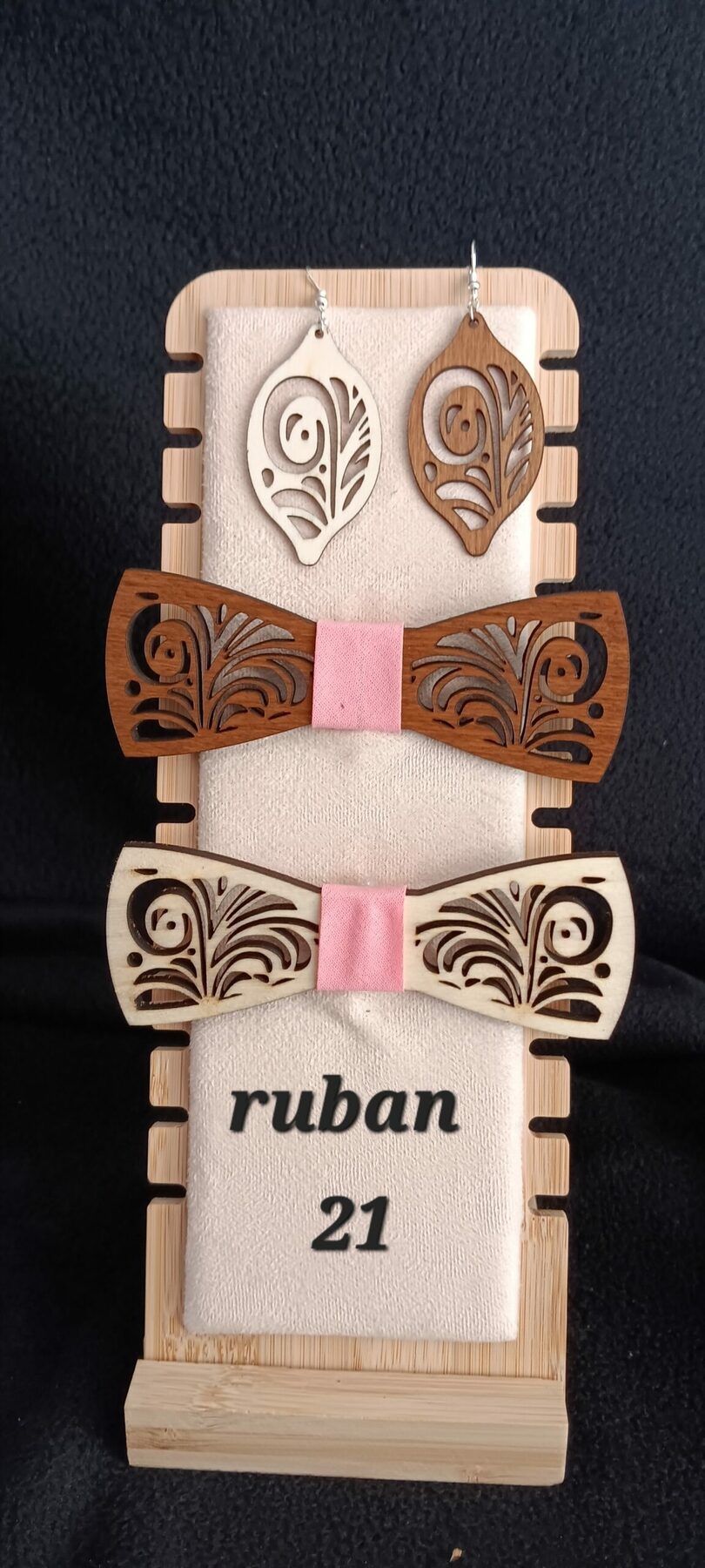 nœud papillon en bois 6 – Image 21