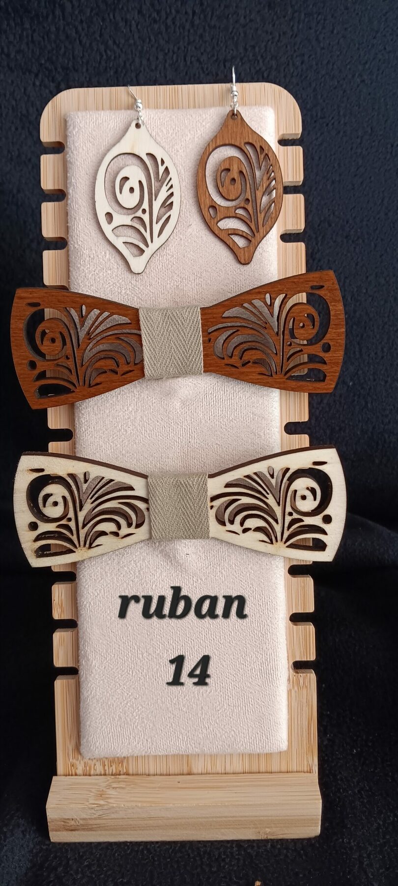 nœud papillon en bois 6 – Image 19