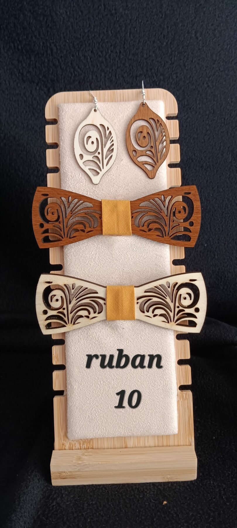 nœud papillon en bois 6 – Image 18