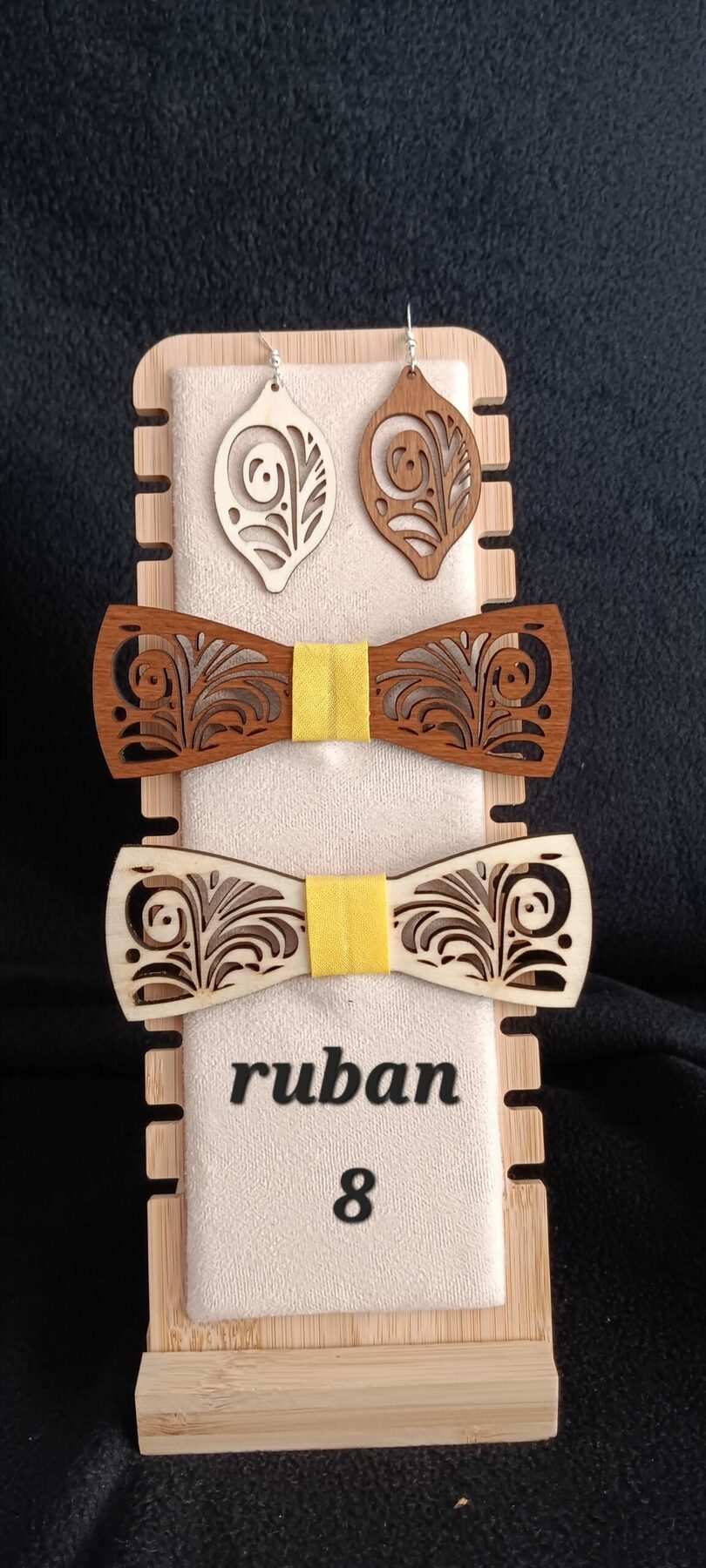 nœud papillon en bois 6 – Image 15